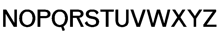 Neptun NordMedium Instance Font UPPERCASE