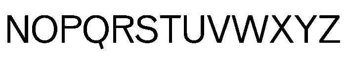 Neptun NordRegular Instance Font UPPERCASE