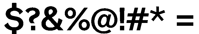 Neptun NordSemiBold Instance Font OTHER CHARS