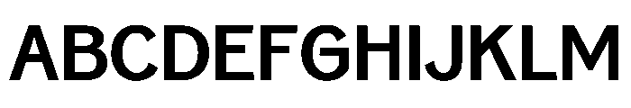 Neptun NordSemiBold Instance Font UPPERCASE