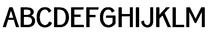 Neptun NordSemiCondensedMedium Instance Font UPPERCASE