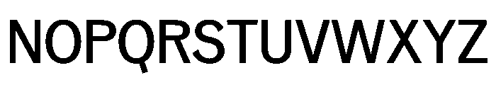 Neptun NordSemiCondensedMedium Instance Font UPPERCASE