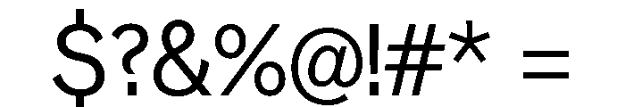 Neptun NordSemiCondensedRegular Instance Font OTHER CHARS