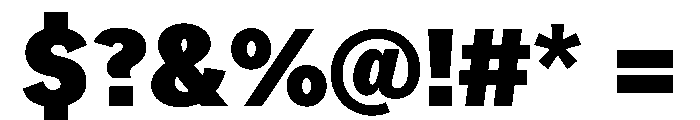 Neptun SdBlack Instance Font OTHER CHARS