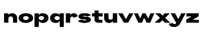 Neptun SdExtendedBlack Instance Font LOWERCASE
