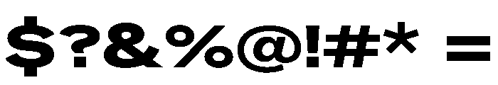 Neptun SdExtendedExtraBold Instance Font OTHER CHARS