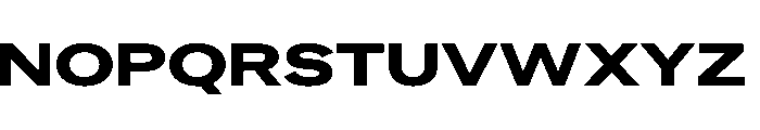 Neptun SdExtendedExtraBold Instance Font UPPERCASE