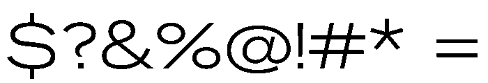 Neptun SdExtendedLight Instance Font OTHER CHARS