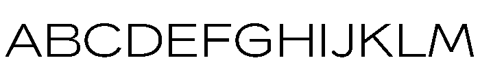 Neptun SdExtendedLight Instance Font UPPERCASE