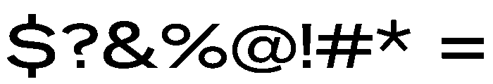 Neptun SdExtendedMedium Instance Font OTHER CHARS