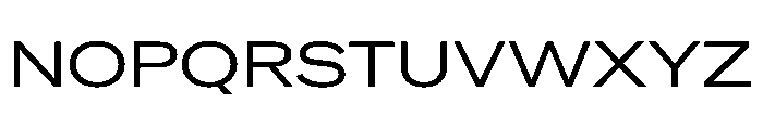 Neptun SdExtendedRegular Instance Font UPPERCASE