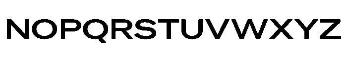 Neptun SdExtendedSemiBold Instance Font UPPERCASE