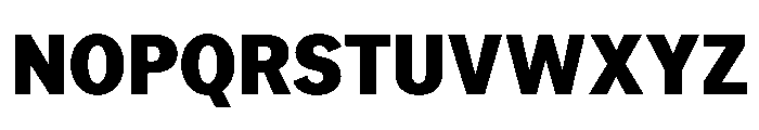 Neptun SdExtraBold Instance Font UPPERCASE
