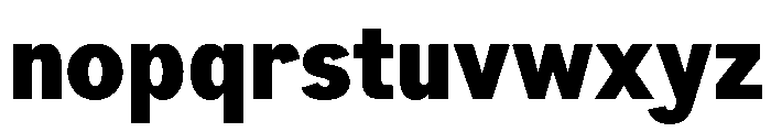 Neptun SdExtraBold Instance Font LOWERCASE