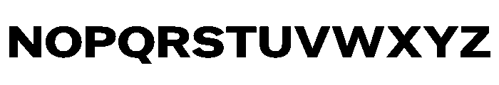 Neptun SdExtraWideExtraBold Instance Font UPPERCASE