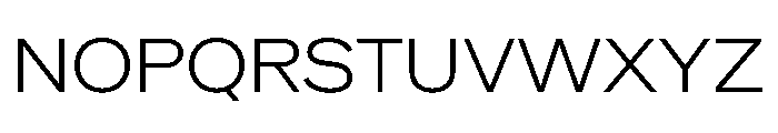 Neptun SdExtraWideLight Instance Font UPPERCASE