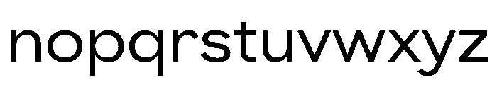 Neptun SdExtraWideRegular Instance Font LOWERCASE