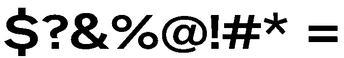 Neptun SdExtraWideSemiBold Instance Font OTHER CHARS