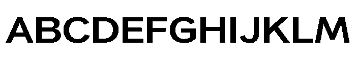 Neptun SdExtraWideSemiBold Instance Font UPPERCASE