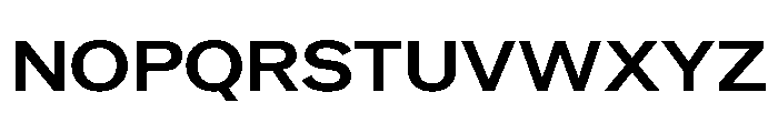 Neptun SdExtraWideSemiBold Instance Font UPPERCASE