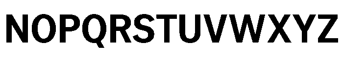 Neptun SdSemiBold Instance Font UPPERCASE