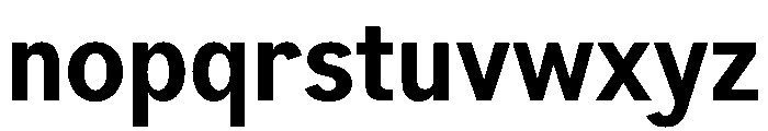 Neptun SdSemiBold Instance Font LOWERCASE