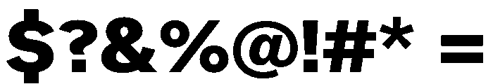 Neptun SdWideExtraBold Instance Font OTHER CHARS