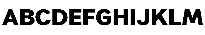 Neptun SdWideExtraBold Instance Font UPPERCASE