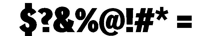 NeptunNordCondensed NordCondensedBlack Font OTHER CHARS