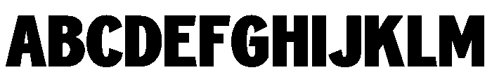 NeptunNordCondensed NordCondensedBlack Font UPPERCASE