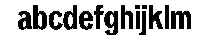 NeptunNordCondensed NordCondensedBold FONT
