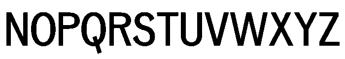 NeptunNordCondensed NordCondensedMedium Font UPPERCASE