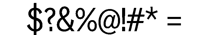 NeptunNordCondensed NordCondensedRegular Font OTHER CHARS
