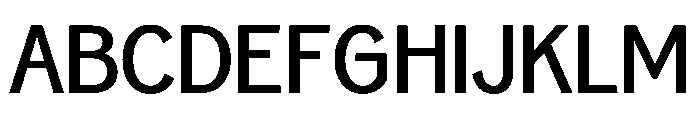 NeptunNordSemiCondensed NordSemiCondensedMedium Font UPPERCASE