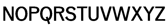 NeptunNordSemiCondensed NordSemiCondensedMedium Font UPPERCASE