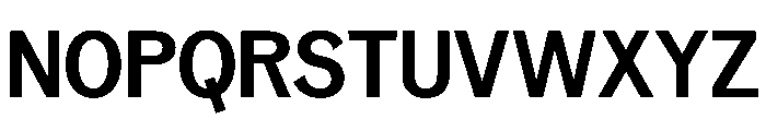 NeptunNordSemiCondensed NordSemiCondensedSemiBold Font UPPERCASE