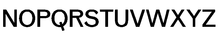 NeptunNordStandard NordMedium Font UPPERCASE