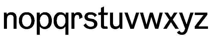 NeptunNordStandard NordMedium Font LOWERCASE