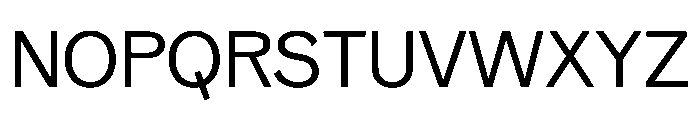 NeptunNordStandard NordRegular Font UPPERCASE
