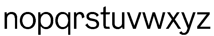 NeptunNordStandard NordRegular Font LOWERCASE
