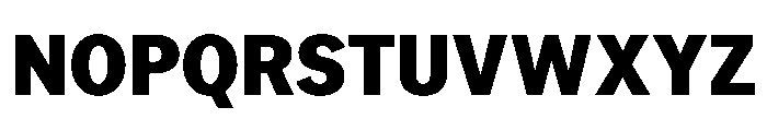 NeptunSd SdExtraBold Font UPPERCASE