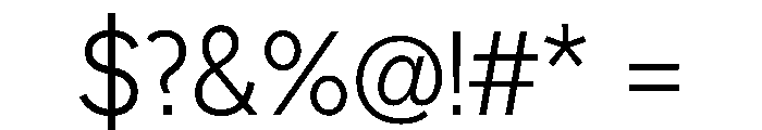 NeptunSd SdLight Font OTHER CHARS