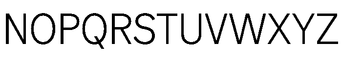 NeptunSd SdLight Font UPPERCASE