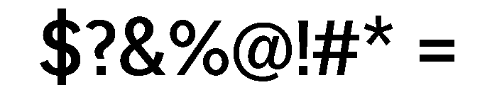 NeptunSd SdMedium Font OTHER CHARS