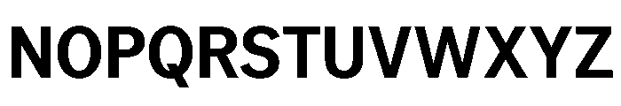 NeptunSd SdSemiBold Font UPPERCASE