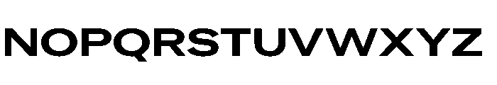 NeptunSdExtended SdExtendedBold Font UPPERCASE
