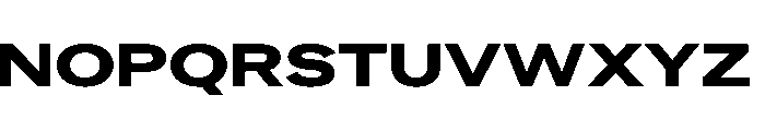 NeptunSdExtended SdExtendedExtraBold Font UPPERCASE