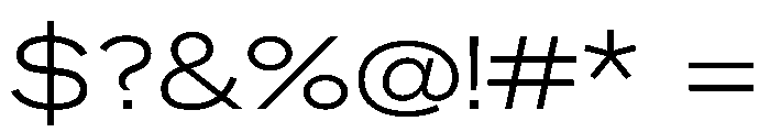 NeptunSdExtended SdExtendedLight Font OTHER CHARS