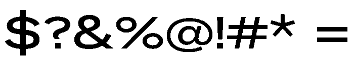 NeptunSdExtended SdExtendedMedium Font OTHER CHARS