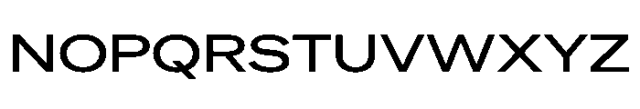 NeptunSdExtended SdExtendedMedium Font UPPERCASE